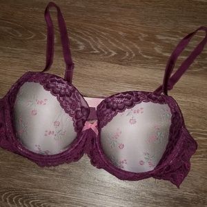 Victoria's Secret lace floral bra